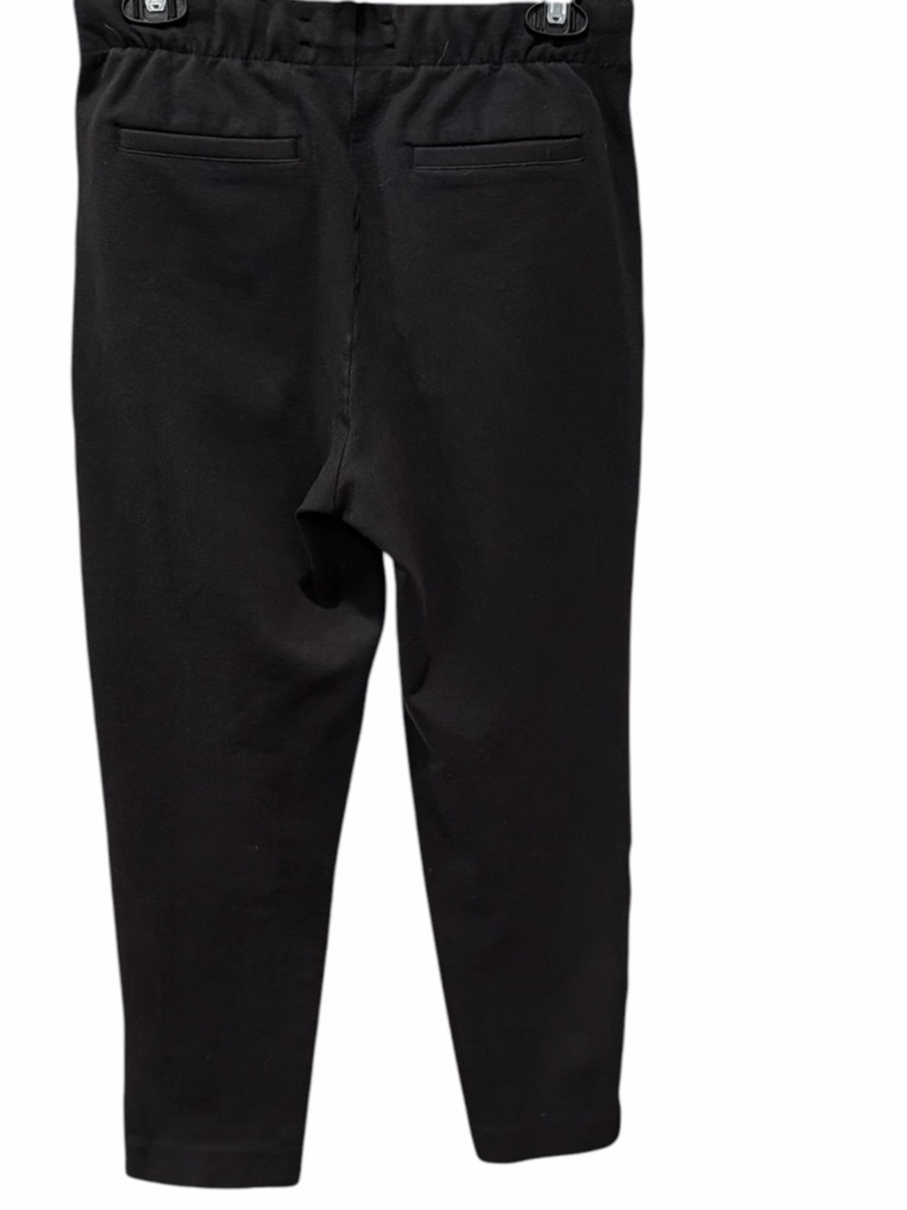 Everlane The Dream Pant Black Tapered Pull-On Pintuck Small Soft Stretch - Picture 4 of 6